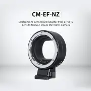 Commlite EF-NZ Lens Adapter for Canon EF EF-S TS-S Sigma To Nikon Z 5 6 7 9 Zfc