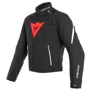 Dainese Laguna Seca 3 D-Dry Jacket - Black/Lava-Red/White