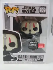 Star Wars Funko Pop - Darth Nihilus - Gaming Greats - No. 709 - Free Protector