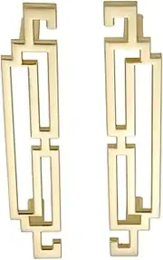 Pull Handle for Kitchen Cabinet Door Drawer Cabinet Handle Dresser Pulls Drawer Furniture Handle Knob Kitchen Cabinet Pulls Door Handles Cupboard Handle(Gold,128mm)