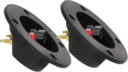 Generic Speaker Terminal Connectors Gold Plated DIY Speaker Kit Accessories Excellent Sound Transmission