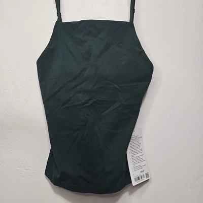 NWT Lululemon Align High-Neck Cami Tank Top A/B Cup Rainforest Green Size 2