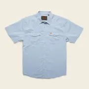 Howler Brother's H Bar B Snapshirt : Blue Oxford