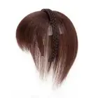 Synthetic Bangs Hair Hoop Invisible Wig Bangs Headband Natural Hair Clip Girl