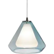 AFX AGP500L30D1 Armitage 10"W LED Mini Pendant - 3000K - Blue