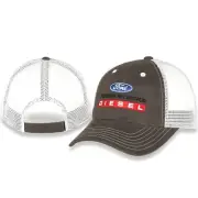 CHECKERED FLAG SPORTS FORD POWER STROKE DIESEL GRAY COTTON EMBROIDERED HAT
