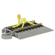 NEW Bachmann Track Bumper Flashing LED w/Gray Roadbed HO FREE US SHIP