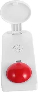FELTECHELECTR Interactive Answer Buzzers Game with Sound Vibrant Push Buttons for Team Building Classroom Activities Family Fun Electronic Game Props