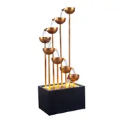 LED Copper Bowls Cascade Water Feature Water Fountain MCLST444