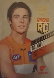 2017 AFL Select CERTIFIED - ROOKIE Card (RC54) - Lachlan TIZIANI #032 GWS