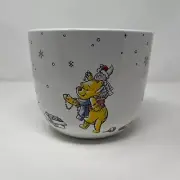 Christmas Winnie the Pooh with Friends Tigger, Pigglet, EEyore Planter Pot