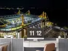 3D Stadium Night Self-adhesive Removeable Wallpaper Wall Mural