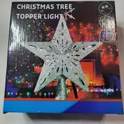 Christmas Tree Topper Star LED Projector Light