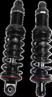 Prog 490 Monotube Rear Shock Damper 12in Black Harley Ultra Limited 10-21
