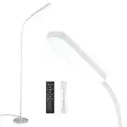 Floor Lamp, 15w/1000lm Bright LED Floor Lamp with Stepless Gravel White