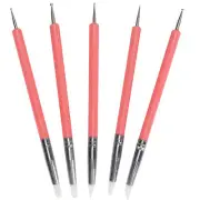 Nail Art Dotting Pen Pottery Clay Modeling Sculpture Indentation Pen Set Tools