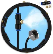 Sistema de Enfriamiento por Nebulizacion 60FT 15Boquillas de Nebulizacion