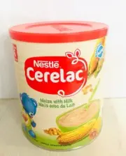 Nestle Cerelac, Maize Cereal with Milk, 14oz (Pack of 12)