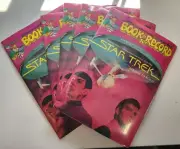 40 Lot - STAR TREK - PASSAGE TO MOAUV BOOK AND RECORD SET (1979) FACTORY SEALED