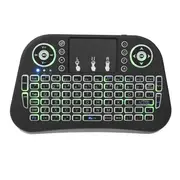 I10 Three Color Backlit 2.4G Wireless Mini Keyboard Touchpad Air Mouse