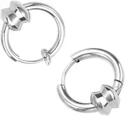 [BESTYASH] Chic Trendy: Men's Earbob Ear Hook Punk Style Earrings Fashion Ear Accessories for Men