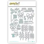Honey Bee Farmhouse Fields Pumpkin Patch Add-On Honey Cuts Die : Falloween Coll