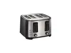 Hamilton Beach Extra-Wide-Slot 4 Slice Toaster Black & Silver 24633V