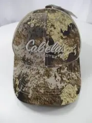 Cabela's Hat Cap Snap Back Camo Tan Prairie Mesh Back Truetimber Camouflage Mens