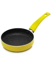Sedona Dual Layer Non Stick Mini Fry Pan 5.5" Easy Clean Cookware YELLOW