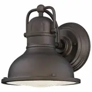 Westinghouse Orson One-Light LED Wall Fixture, Oil Rubbed Bronze, Prismatic Lens