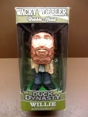 WILLIE Wacky Wobbler Bobble-Head DUCK DYNASTY Nice Funko Collectible NIB NOS