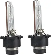 SWOOMEY 1 Pair Super Bright Xenon Lights for Car Replacement Headlights 4300k White