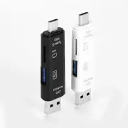 5 In 1 Multifunctional USB Type-C Micro-USB Universal OTG Memory SD Card Reader