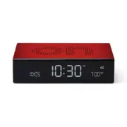 LEXON Flip Premium Digital Alarm Clock LR152R Red