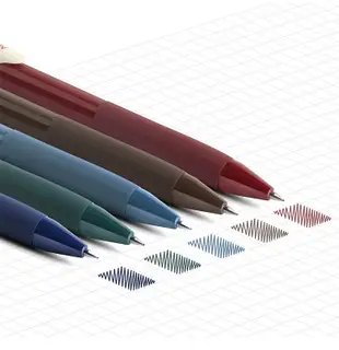 速乾型辦公考試學生文具復古0.5mm中性筆5色套裝M1415-1【Alex Shop】 (5折)
