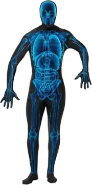 Smiffys X-Ray Skeleton Costume