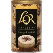 Lor Premium Instant Coffee Creamy and Intense Cappuccino 210g
