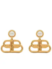 Balenciaga BB Drop Earrings