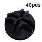 40xConnectors For Wire Cube Storage And Modular Organizer Closet Black Tool New
