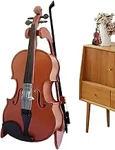 Mini Violin for Kids | Mini Home Decor Musical Instrument - Home Decoration Model for Bookshelf Bedside Desk, Realistic Instrument Ornament