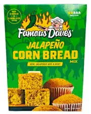 Famous Dave's Jalapeno Corn Bread Mix 15 oz Daves Cornbread