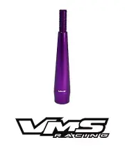 VMS RACING PURPLE 4.5" SHIFTER KNOB ROD EXTENSION EXTENDER FOR MAZDA