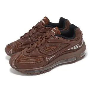 Nike 耐吉 x Supreme 休閒鞋 Air Max 98 TL SP 男鞋 女鞋 棕銀 聯名款 大氣墊 經典 DR1033-200