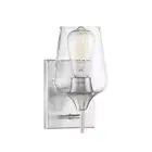 Savoy House Octave 1-Light Wall Sconce, Satin Nickel - 9-4030-1-SN