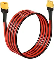 Upgraded 12AWG 1.5m/5FT for XT60 Male to Female Cable for ALLPOWERS R600 R1500 R2000 Ecoflow River/Delta Anker Solar Generators.