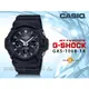 CASIO時計屋 手錶專賣店_CASIO_G-SHOCK_GAS-100B-1A_全新品_保固一年_開發票