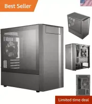 MasterBox NR400 Micro-ATX Tower with Front Mesh Ventilation, Minimal Design, ...