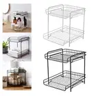 Kitchen Cabinet Organizer Spice Rack Display Shelf Snack Storage Countertop