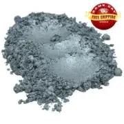 ANTIQUE SILVER GREY LUXURY MICA COLORANT PIGMENT POWDER COSMETIC GRADE 2 OZ
