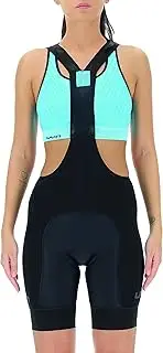 [UYN] Men's Lady Biking RIDEMILES OW BIB Short Warm Up Jacket, Black/Black